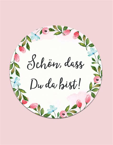 Schön, dass du da bist! .